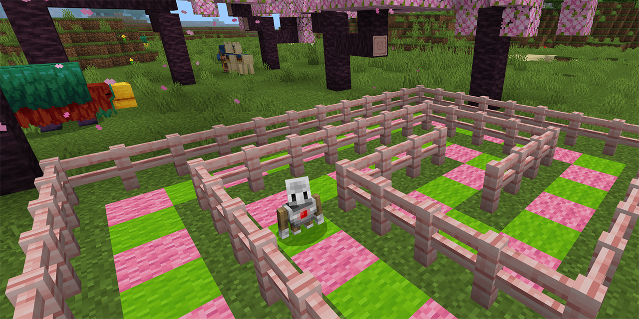 Minecraft Education に（やっと）桜が登場！