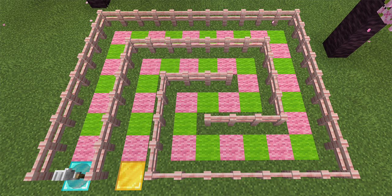 エージェントを使った迷路の課題