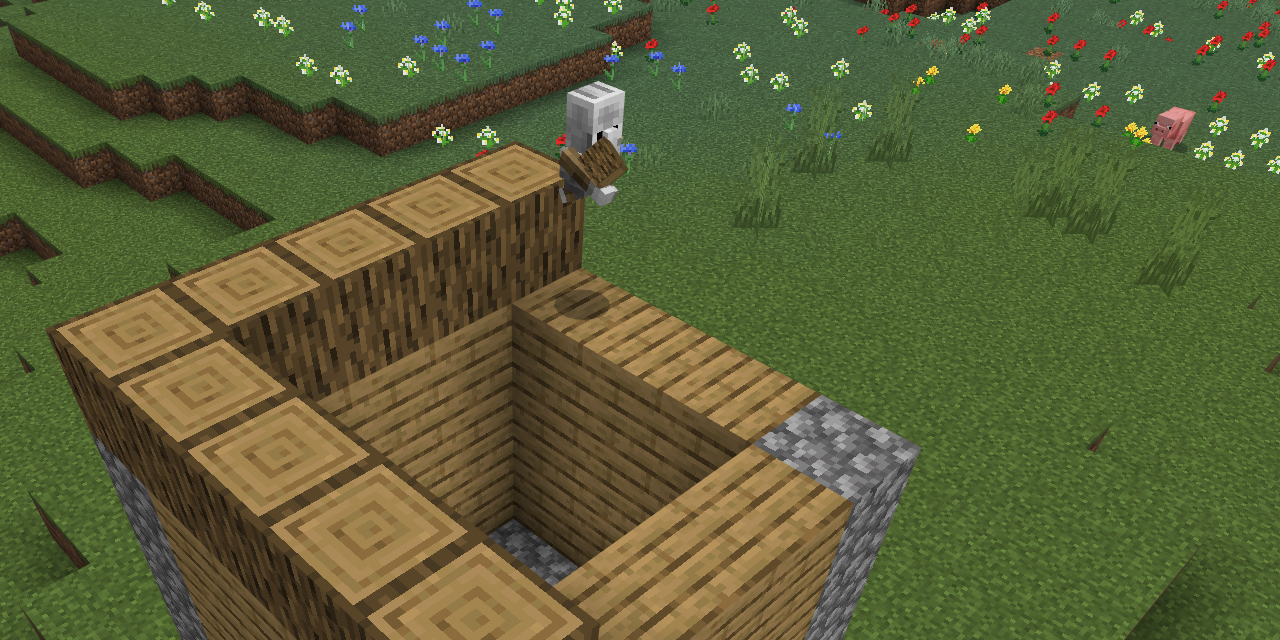 マイクラの家づくりに挑戦（MakeCode）