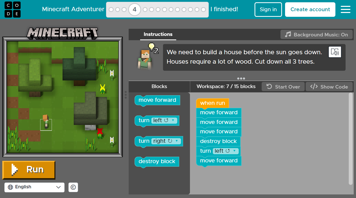 Minecraft Adventurer 4