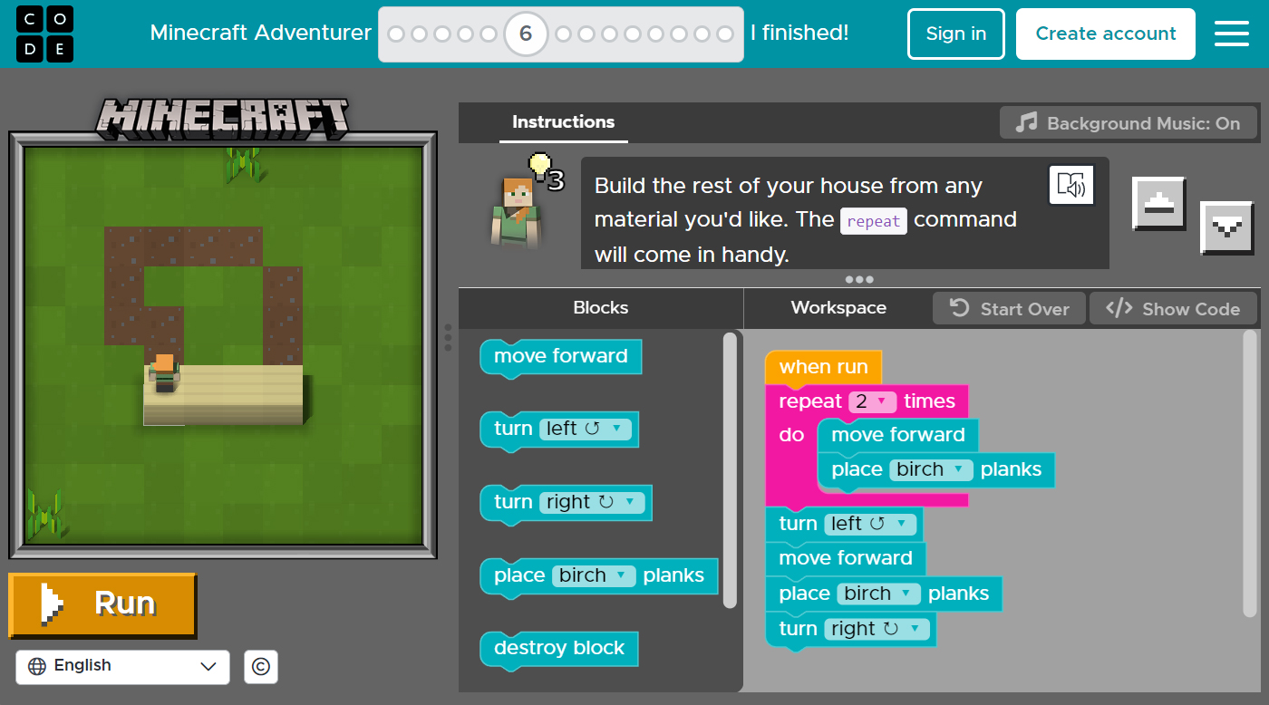 Minecraft Adventurer 6