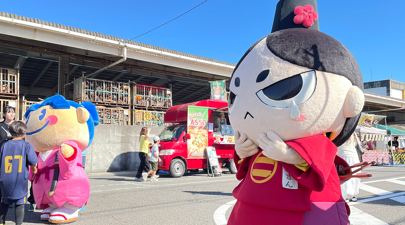 「今川さん」水軍まつりに出陣